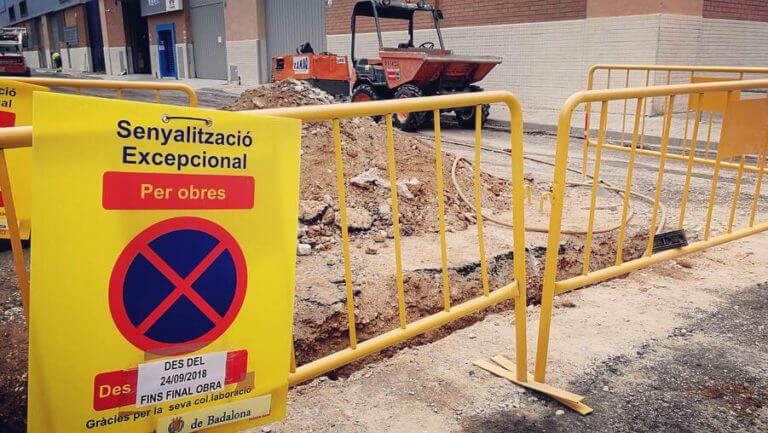 S’inicien obres de millora al Polígon Badalona Sud