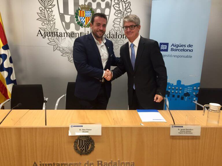 Ajuntament i Aigües de Barcelona signen un protocol per garantir el subministrament