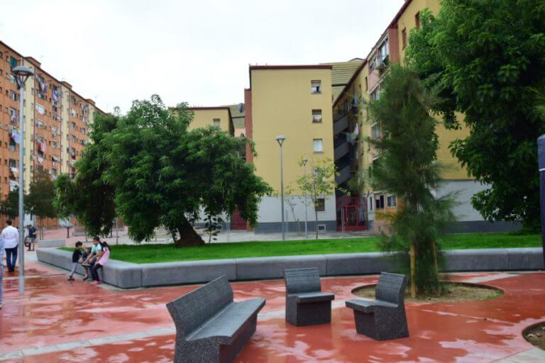 Reinaugurada la Plaça Roja de Sant Roc
