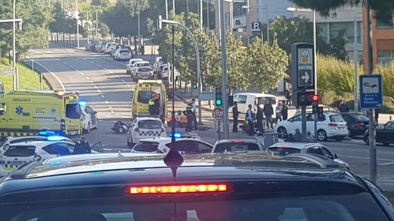 Matí de Tots Sants amb accidents de trànsit a Badalona