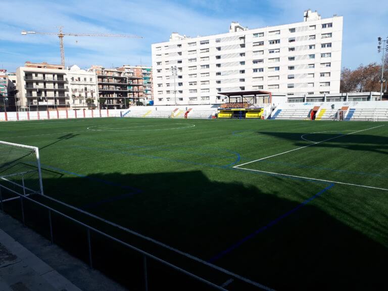 La nova catifa de Badalona Sud  ja té llum verda per començar a gaudir-la