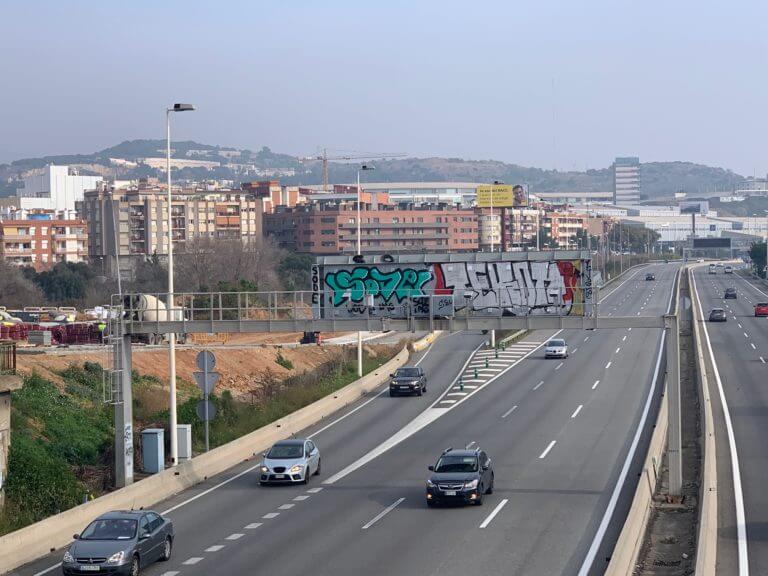 Comencen a instal·lar-se els radars per trams a la C-31