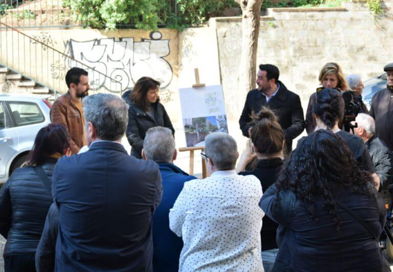 El govern presenta les obres de construcció dels ascensors a Verge la Salut i al carrer Oceania