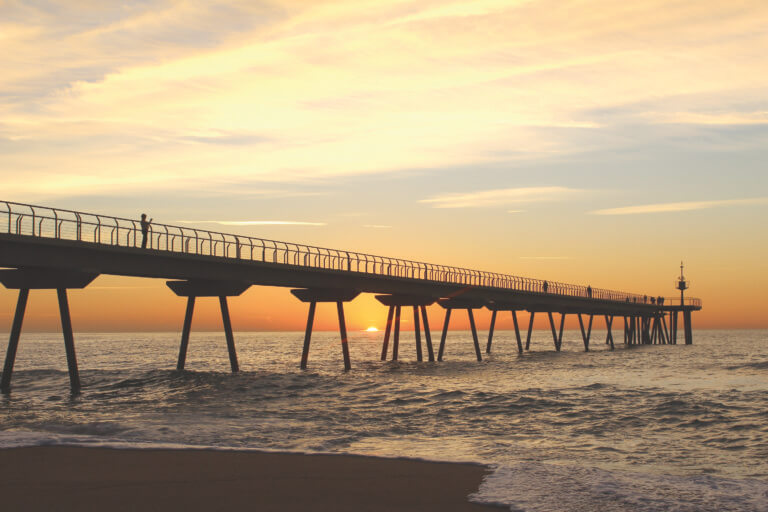Es compleixen 10 anys de la inauguració del símbol més identificatiu de Badalona