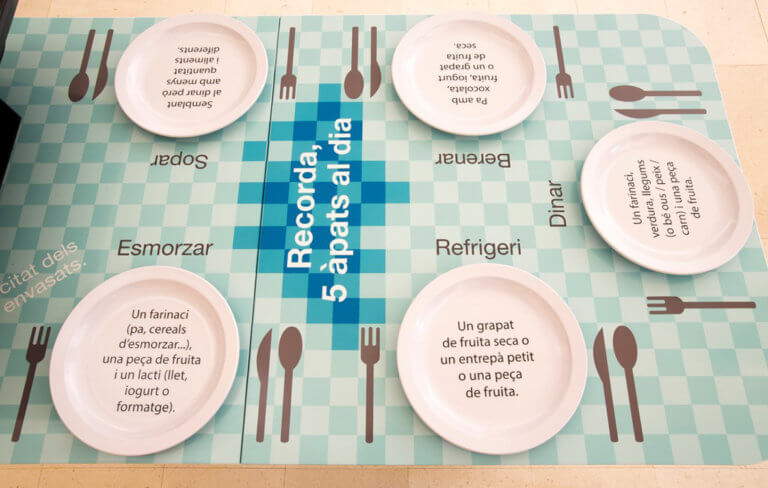 Els infants de Badalona aprendran a ‘Menjar bé’ a través d’una exposició