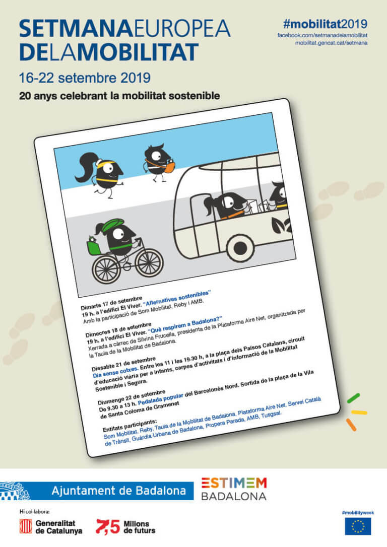 Badalona celebra la Setmana Europea de la Mobilitat