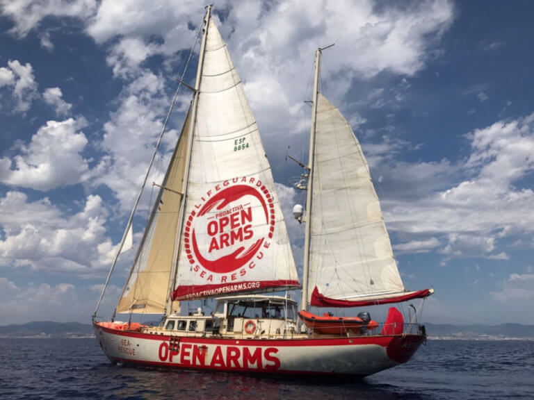 Cancel·lades les portes obertes a l’Astral d’Open Arms durant avui i demà
