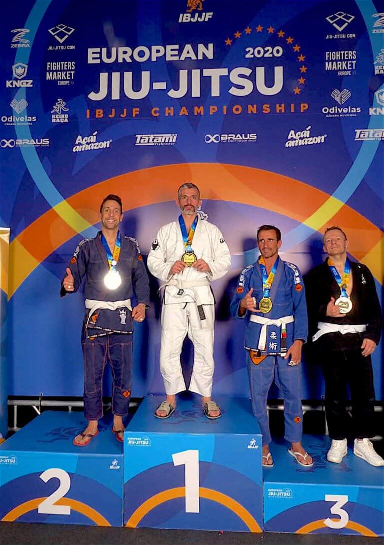L’equip badaloní de Jiu Jitsu brasiler Bjjfit puja al podi en els Campionats d’Europa celebrats a Lisboa