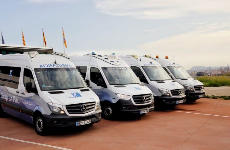 Grup La Pau presta el servei de transport sanitari urgent del País Basc