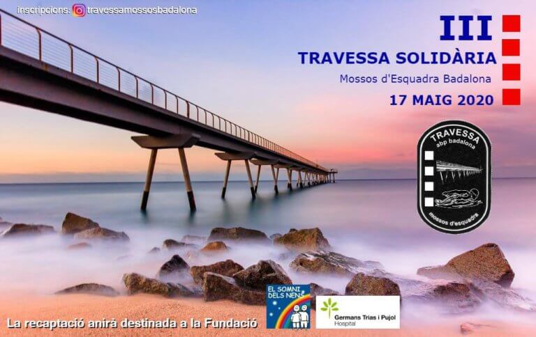 Els Mossos d’Esquadra de Badalona organitzen la III Travessa Solidària al Pont del Petroli