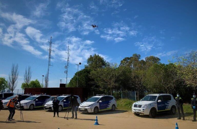 La Guàrdia Urbana estrena un dron per detectar moviments durant el confinament