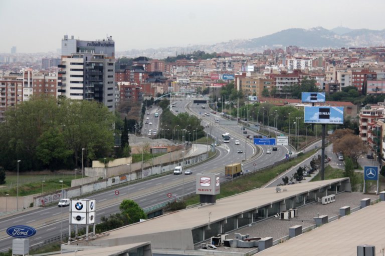 Badalona comptarà amb un nou carril bus VAO a la C-31 a finals de juny