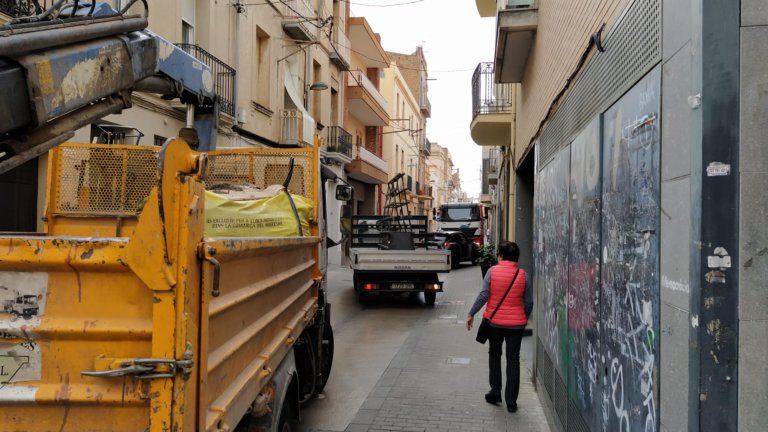 El veïnat del Centre reclama solucions als problemes de mobilitat del barri