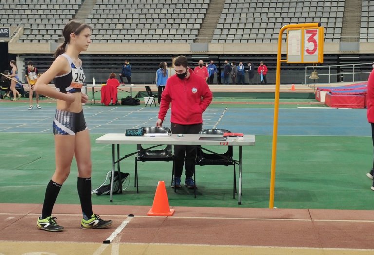 El Club d’Atletisme arrenca la temporada en pista coberta al Sant Jordi amb un bon debut