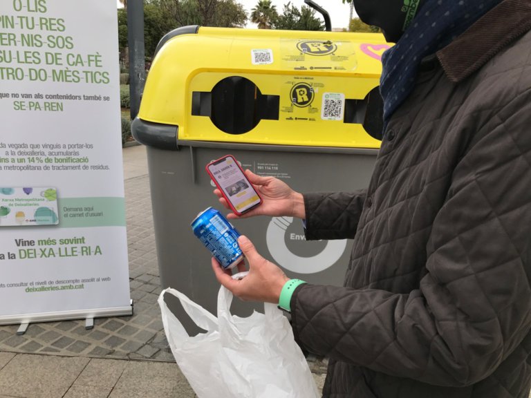 Badalona se suma a Reciclos, el sistema de reciclatge amb recompensa d’Ecoembes