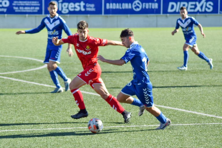 Injusta derrota del Badalona contra el Nàstic (0-1)
