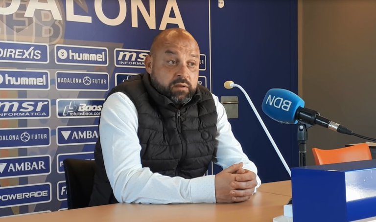 Manolo González: “Estic molt orgullós dels meus jugadors”