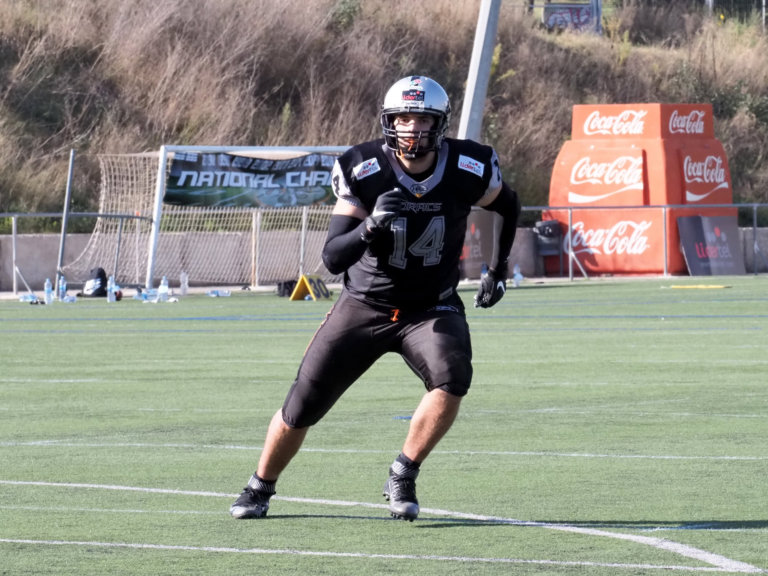 Els Lidertel Dracs, a la final de la Spanish Bowl, amb seu a l’Estadi Municipal de Badalona (21-0)