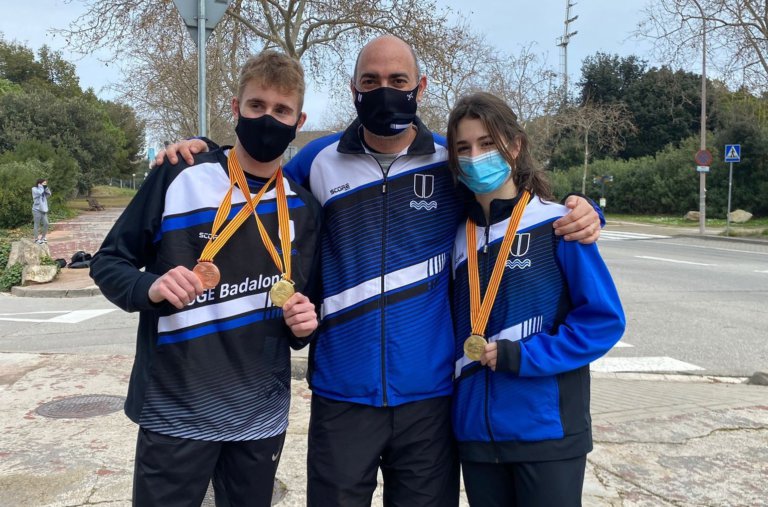 Laia Zurita i Marc Garcia, talent d’elit ‘made in’ UGE Badalona
