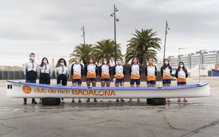 Històrica participació del Rem Badalona a l’estatal