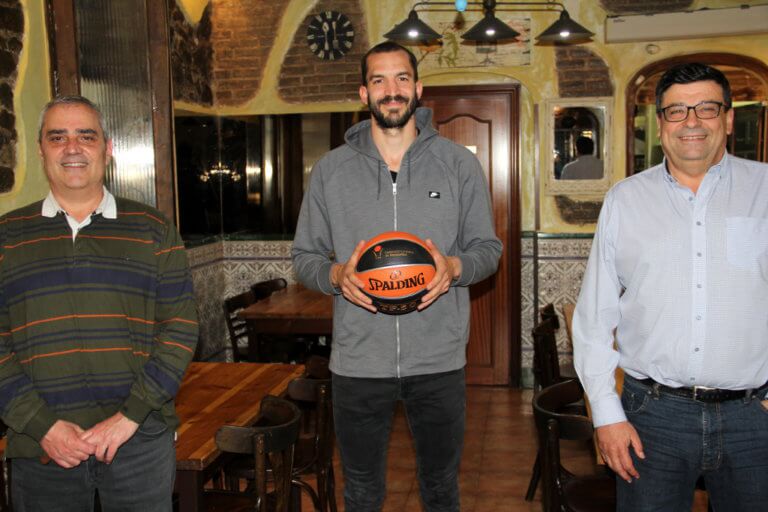 Pau Ribas, ambaixador del Bàsquet Català