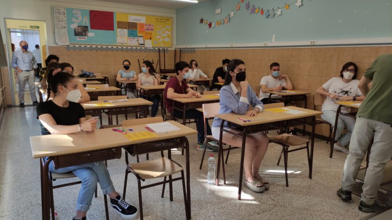Una vuitantena d’alumnes participen en les PAU 2021 del col·legi Badalonès