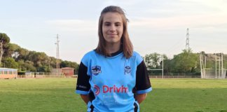 La jugadora del Rugby Badalona Aina Soldevila, representant badalonina al Campionat d’Espanya
