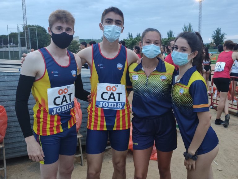 Laia Zurita i Marc García, or i rècord al Campionat d’Espanya de Federacions
