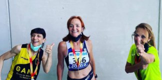 Silvia Cortés, doble campiona d’Espanya màster dels 100m i 200m