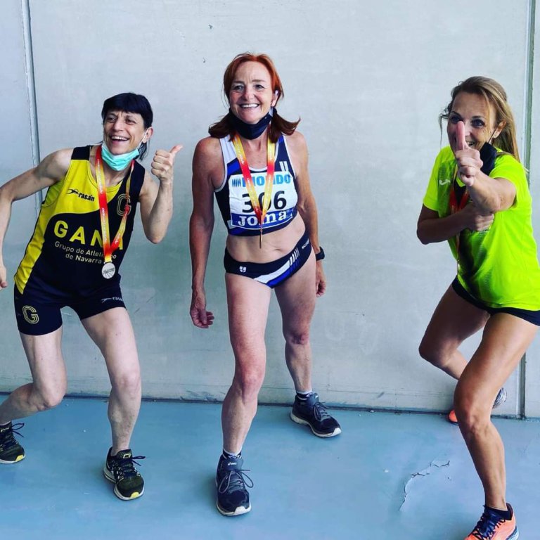 Silvia Cortés, doble campiona d’Espanya màster dels 100m i 200m