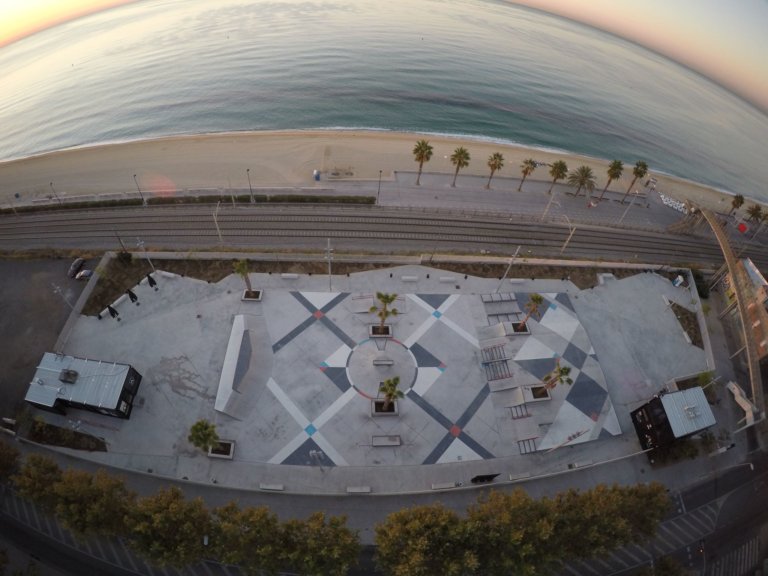 Skate Ágora, el paradís urbà dels ‘skaters’