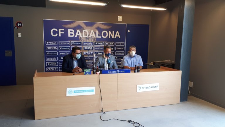 El Grup La Pau i la Fundació de Futbol Badalona arriben a un acord de patrocini de dues temporades