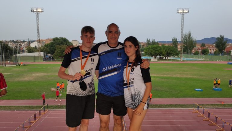 Laia Zurita i Marc García,  campions de Catalunya amb rècord