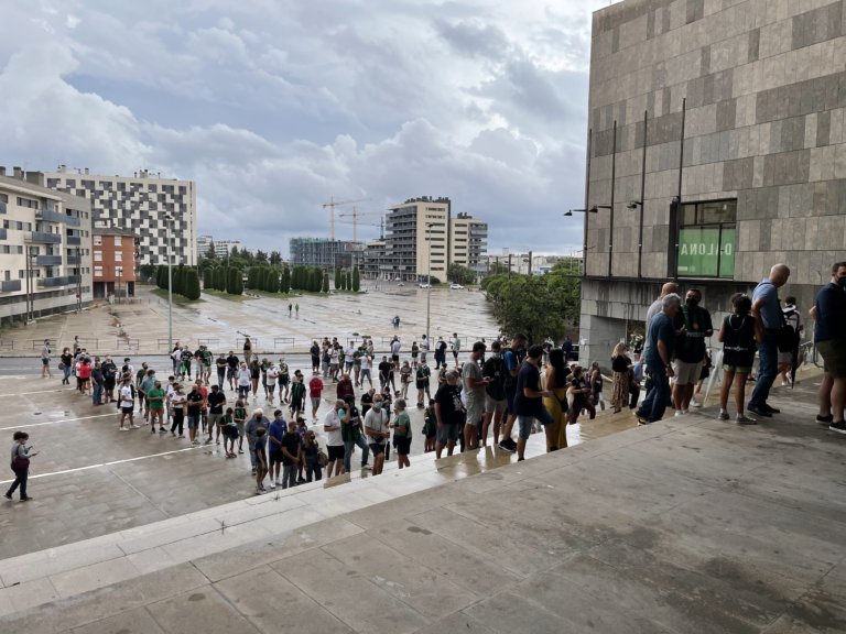 L’assistència de públic a l’Olímpic, nova assignatura pendent