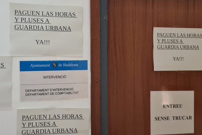 La Guàrdia Urbana denuncia que es deuen tres mesos d’hores extres