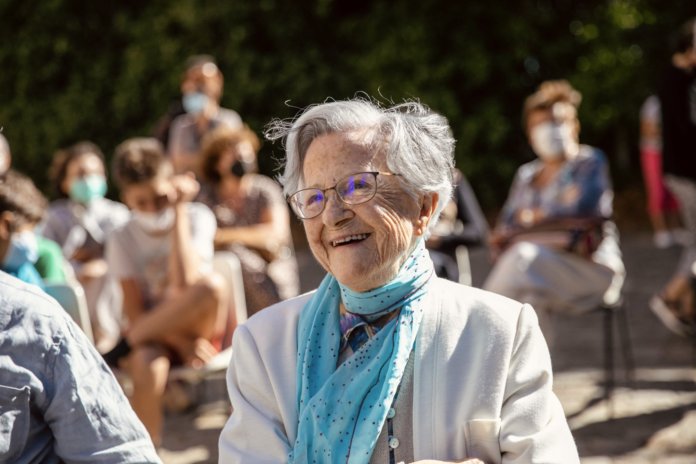 Remei Oliva té 103 anys i és l’última dona viva de totes les qui van infantar a la maternitat d’Elna