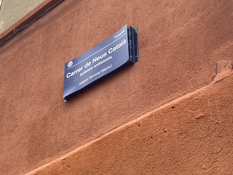 El carrer Neus Català apareix a Badalona per tapar al sanguinari General Weyler