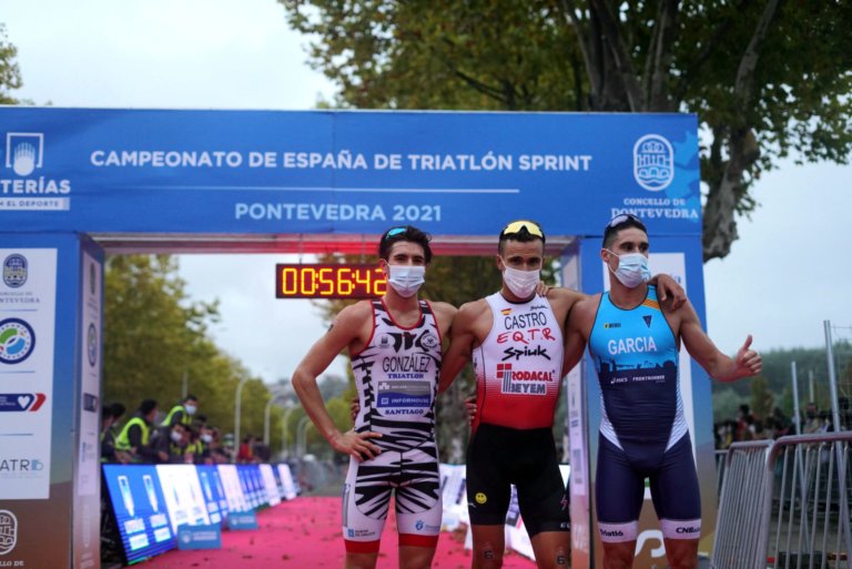 Jordi Garcia, bronze al Campionat d’Espanya triatló sprint