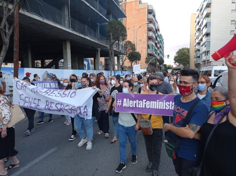 Badalona es mobilitza contra la violència masclista