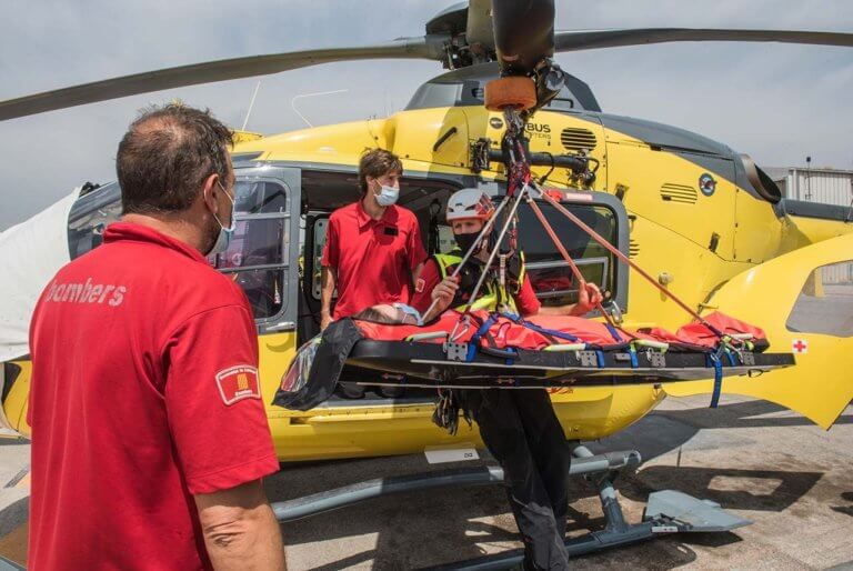 Badalona revoluciona els rescats dels Bombers