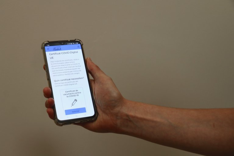 El certificat covid, obligatori a partir de divendres 2 de desembre