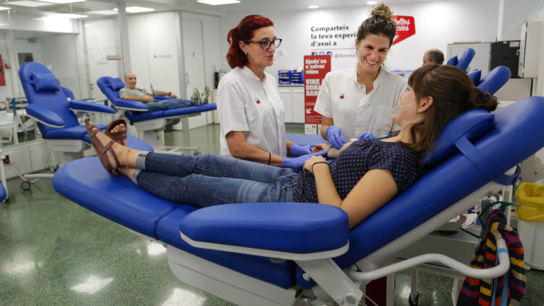 Can Ruti i el Banc de Sang necessiten més donacions per atendre malalts