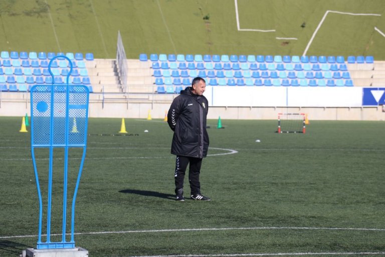 Javi Moreno, Badalona: “L’objectiu a curt termini és deixar enrere  el descens”