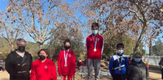 L’atleta de la UGE Badalona Abel Pujol, 3r de Catalunya de Marxa