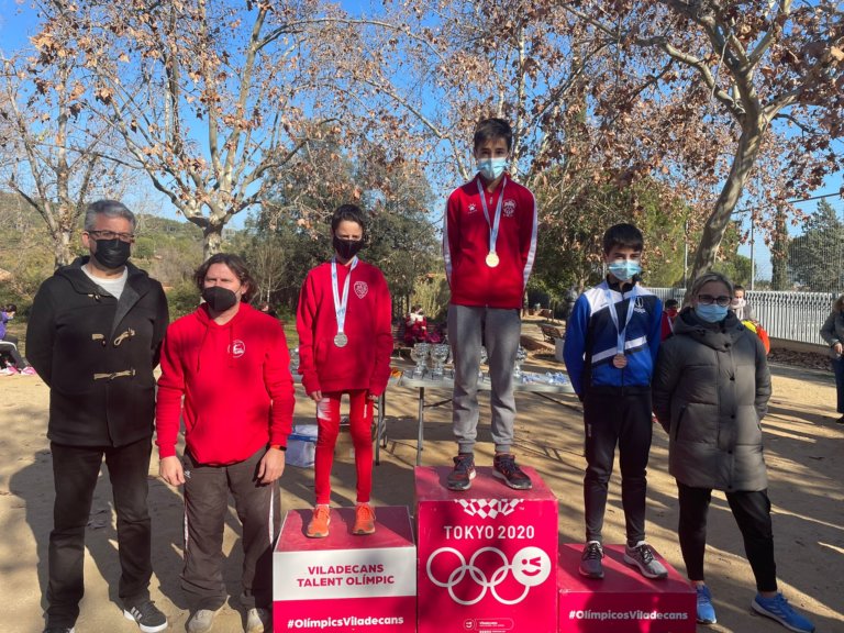 L’atleta de la UGE Badalona Abel Pujol, 3r de Catalunya de Marxa