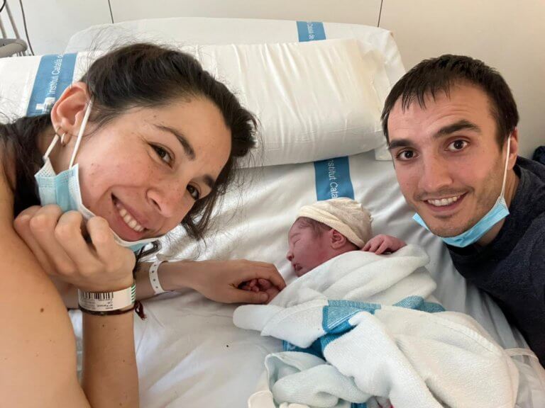 En Lur: primer nadó de l’any a Badalona neix a Can Ruti