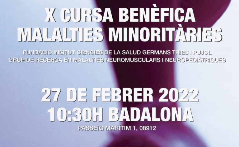 La X edició Cursa Benèfica Malalties Minoritàries, el 27 de febrer