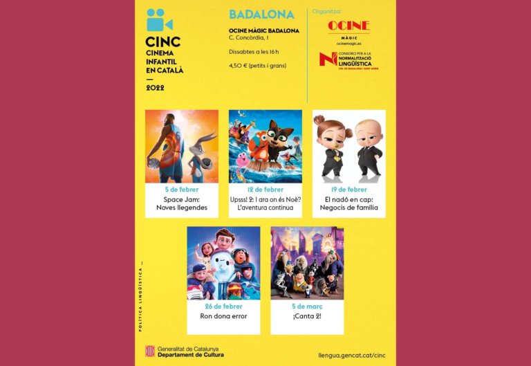 El cicle de Cinema Infantil en Català torna a Badalona 