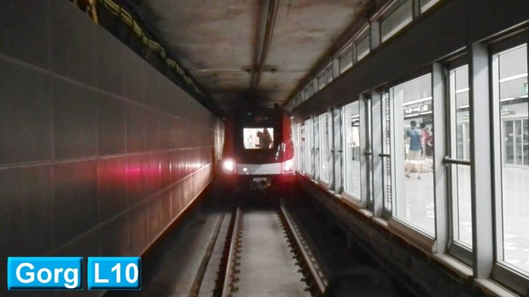 La parada de metro del Gorg, tancada durant juliol i agost