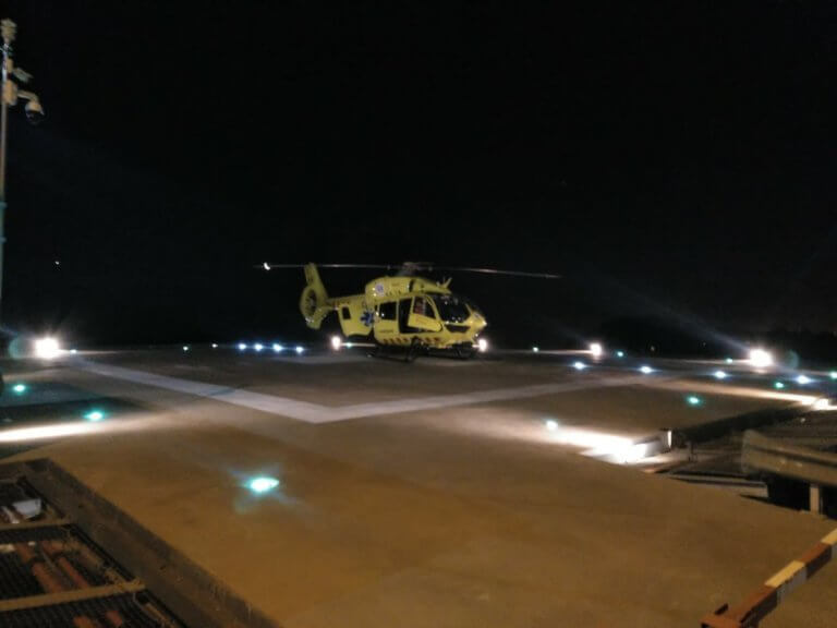 El SEM activa el vol nocturn a l’Hospital Germans Trias i Pujol de Badalona